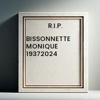 BISSONNETTE MONIQUE  19372024 avis de deces  NecroCanada