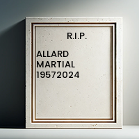 ALLARD MARTIAL  19572024 avis de deces  NecroCanada