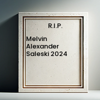 Melvin Alexander Saleski  2024 avis de deces  NecroCanada