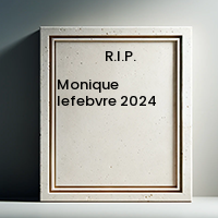 Monique lefebvre  2024 avis de deces  NecroCanada