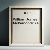 William James McKernon  2024 avis de deces  NecroCanada