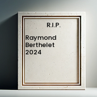 Raymond Berthelet  2024 avis de deces  NecroCanada