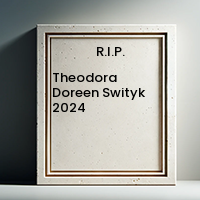 Theodora Doreen Swityk  2024 avis de deces  NecroCanada