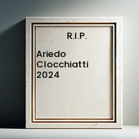 Ariedo Clocchiatti  2024 avis de deces  NecroCanada