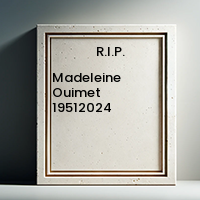 Madeleine Ouimet  19512024 avis de deces  NecroCanada