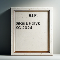 Silas E Halyk KC  2024 avis de deces  NecroCanada