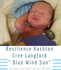 Resilience Kashton Cree Langford  Tuesday January 7th 2025 avis de deces  NecroCanada